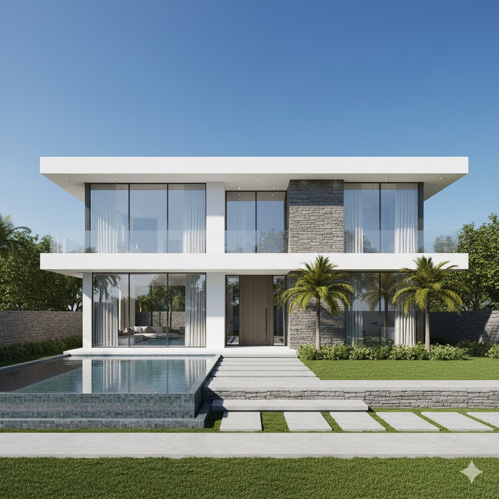 แบบบ้าน Modern Luxury